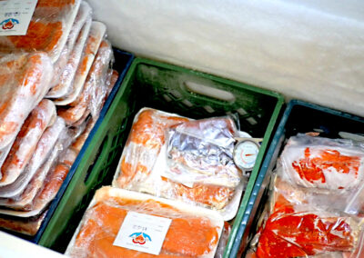 Frozen Salmon and Fish for the Needy at Arizona Kosher Pantry